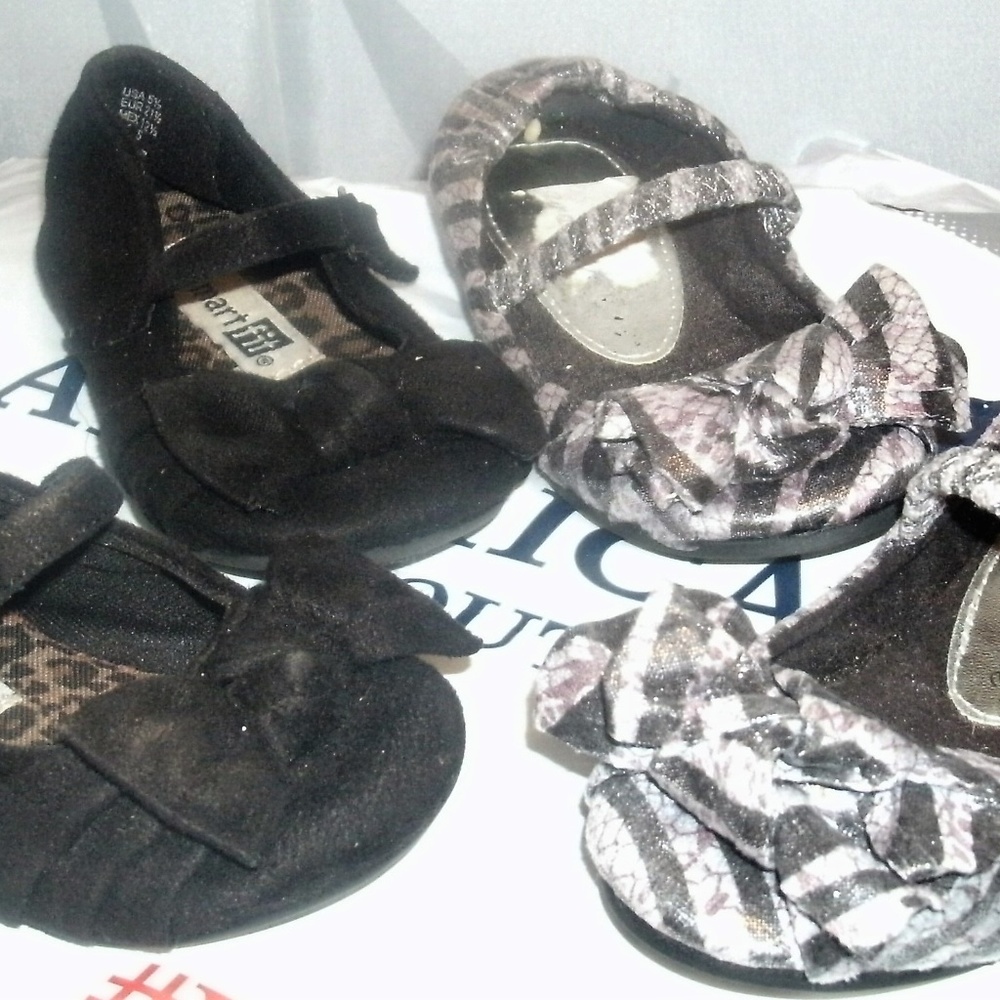 🎲#43 Black and Zebra Print Dress Shoes